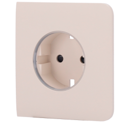 AJ-SIDECOVER-SMART-IVO - Tapa lateral para enchufe inteligente tipo F Compatible con AJ-OUTLETCORE-SMART