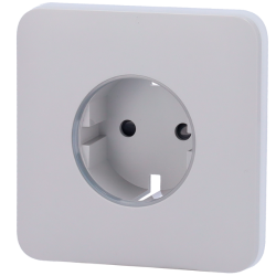 AJ-SOLOCOVER-SMART-FOG - Tapa frontal para enchufe inteligente tipo F Compatible con AJ-OUTLETCORE-SMART