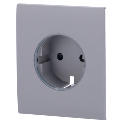 AJ-CENTERCOVER-SMART-GRE - Tapa central para enchufe inteligente tipo F Compatible con AJ-OUTLETCORE-SMART