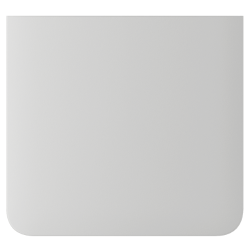AJ-SIDEBUTTON-1G2W-W-VERT - Panel táctil para un interruptor de luz vertical Compatibilidad AJ-LIGHTCORE-1G-VERT / -2W-Vertical