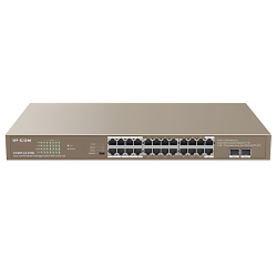 G1126P-24-410W - Switch Ethernet no administrado 24GE+2SFP con PoE de 24 puertos