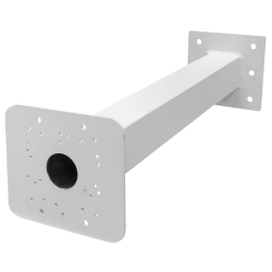BACULO-BRAZO-BULLET-500-BLANCO - Soporte de 500mm para instalación de camara bullet en báculo de 6m de color blanco