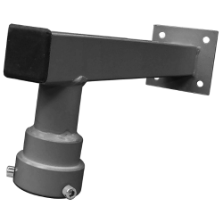 BACULO-BRAZO-PTZ-350-GRIS -  Soporte de 350mm para instalación de camara speed dome en báculo de 3.5 o 4.5m de color gris