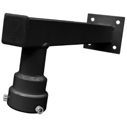 BACULO-BRAZO-PTZ-350-NEGRO -  Soporte de 350mm para instalación de camara speed dome en báculo de 3.5 o 4.5m de color negro