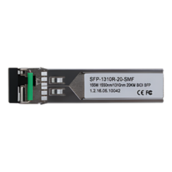 SFP-1310R-20-SMF - SFP Monomodo SM LC 100Mbps 20km envío 1550nm / recepción 1310nm. Receptor
