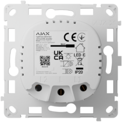 AJ-LIGHTCORE-DIMMER-VERT - Relé interruptor de luz inteligente regulable Inalámbrico 868 MHz Jeweller