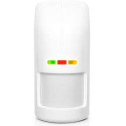 AOD-210 - Detector de movimiento inalámbrico para exterior de doble tecnología (IP-54), detector diurno y nocturno integrado, sin Soporte (blanco)