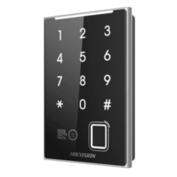 DS-K1109DKFB-QR - Lector Hikvision de huellas dactilares y código QR
