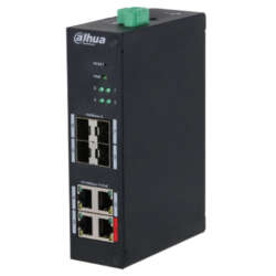 HS4408-4ET-60 - Switch PoE Industrial L2 de 4 puertos