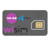 TELENOR100M - Tarjeta SIM Multioperador / Telenor 100Mb M2M. Cuota mensual