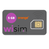 ORANGE5G -Tarjeta SIM Orange 5GB. Cuota mensual