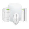 AJ-HUBKIT-W -  Kit de alarma profesional Comunicación Ethernet y GPRS. Color Blanco. Certificado Grado 2