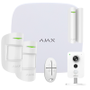 AJ-KITHUB1 - KIT Alarma AJAX (1 PANEL/GPRS/IP + 2 PIR + 1 MAGN + 1 MANDO + 1 CAMARA IP WIFI)