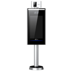 ASI7223X-A-T1 - Terminal control de accesos con detección facial y temperatura corporal (con soporte pedestal)