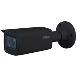HAC-HFW2501TU-A-0360B-S2-B - Tubular HDCVI 4EN1 5M WDR Starlight IR80m 3.6mm IP67 AUDIO MIC. Color negro