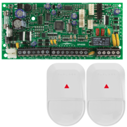 SP4000-KIT - Placa Central SP4000 + 2 Detectores NV5. Grado2