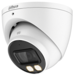HAC-HDW1239TP-LED-0280B-S2 -  Turret fijo Dahua 4 en 1 Full-Color con Smart Light de 40 m para exterior