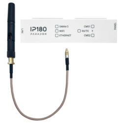 IP180 - Módulo de Internet, MQTT, cuatro receptores, Ethernet y Wi-Fi. Antena Wifi Incluida