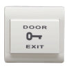PBK-812D - Pulsador de liberación de puerta Doble función: NO/NC Para empotrar en caja de mecanismo Medidas 88x88x20 mm Uso profesional