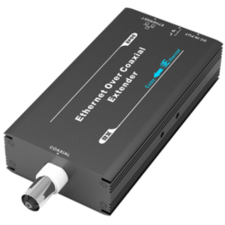 POC7001R - Receptor Extensor alimentación y Ethernet a través de un solo cable coaxial