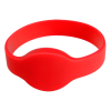 RFID-BAND-R - Pulsera de proximidad ID por radiofrecuencia RFID EM pasivo Frecuencia 125 KHz Color Rojo
