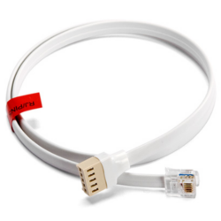 RJ/PIN5 - Cable para la conexión de los puertos RS: central INTEGRA con la toma RJ y módulo con la toma PIN5