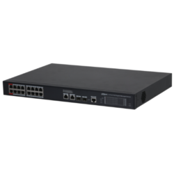 S4220-16GT-240 - Switch Dahua de 20 puertos Gigabit con 16 PoE