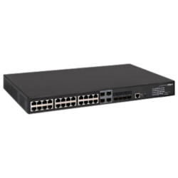 AS5500-24GT4XF-370 - Switch PoE 24 puertos Gigabit + 4 Combo Gigabit SFP/SFP+ 10Gbps 370W Manejable Layer3