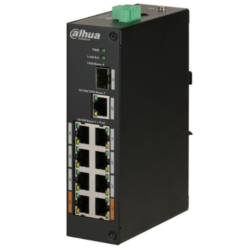 PFS3110-8ET-96 - Switch PoE 2.0 8 puertos 10/100 +1RJ45 Uplink Gigabit +1SFP Uplink Gigabit 90W No_Manejable Layer2