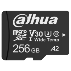 TF-W100/256GB - Tarjeta Micro SD 256GB UHS-I Series W100 de amplia temperatura