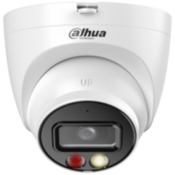 IPC-HDW2249T-S-IL - Turret IP 2M H265 FULL COLOR WDR IVS SMD Iluminación Dual LED30m/IR30m 2.8mm IP67 PoE MIC AI