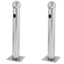 MC-ALF-30T - Soporte para barrera Modelo T Acero inoxidable Compatible con detectores de 2 haces Compatible con AB-60 30cm
