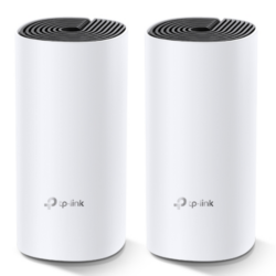 DECO M4(2-PACK) - TP-LINK Deco M4(2-pack) router inalámbrico Doble banda (2,4 GHz / 5 GHz) Gigabit Ethernet Negro, Blanco