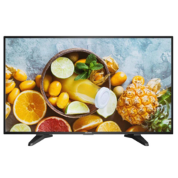 DS-D5043QE - Monitor Hikvision 43" 1080P HDMI/VGA VESA Soporte base incluido Audio Altavoces 2x5W 7hx24h