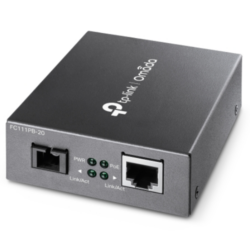 FC111PB-20 - Conversor de medios WDM a 10/100 Mbps con 1 puerto PoE