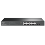 SG2218P - TP-Link TL-SG2218P switch L2/L2+ Gigabit Ethernet (10/100/1000) Energía sobre Ethernet (PoE) 1U Negro