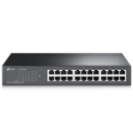 TL-SF1024D - Switch de 24 puertos Fast Ethernet de escritorio y para montaje en rack.