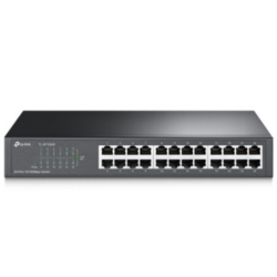 TL-SF1024D - Switch de 24 puertos Fast Ethernet de escritorio y para montaje en rack.