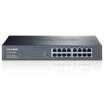 TL-SG1016DE - TP-LINK TL-SG1016DE Gestionado L2 Gigabit Ethernet (10/100/1000) Negro