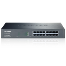TL-SG1016DE - TP-LINK TL-SG1016DE Gestionado L2 Gigabit Ethernet (10/100/1000) Negro