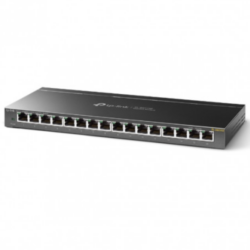 TL-SG116E - TP-LINK TL-SG116E No administrado Gigabit Ethernet (10/100/1000) Negro
