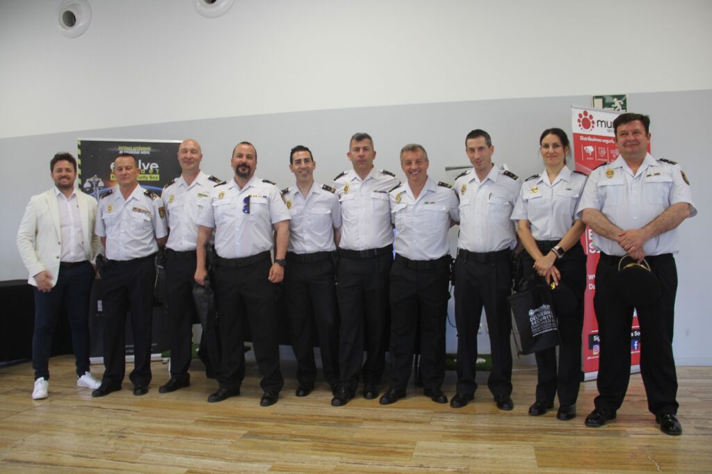delegación de la policía nacional en el día de la seguridad privada 