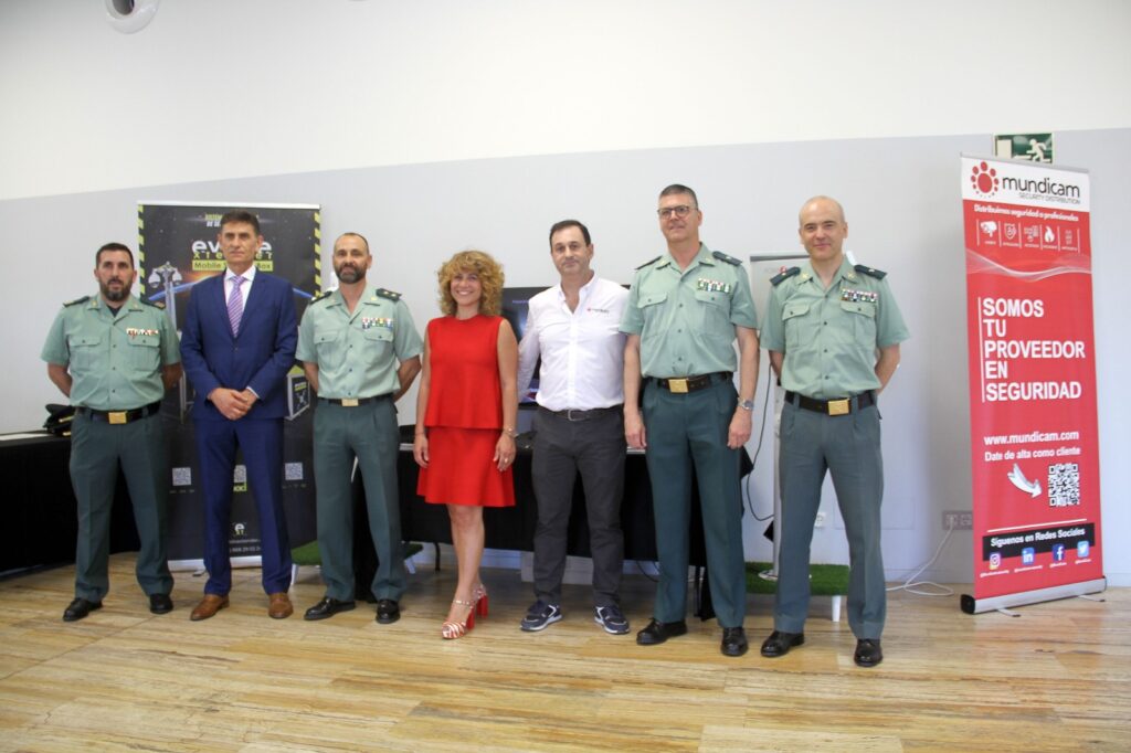 delegación de la guardia civil en el día de la seguridad privada 