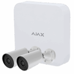 AJ-NVRKIT108-2XBULLET-W - Kit de videovigilancia Ajax con Grabador Ajax de 8 canales