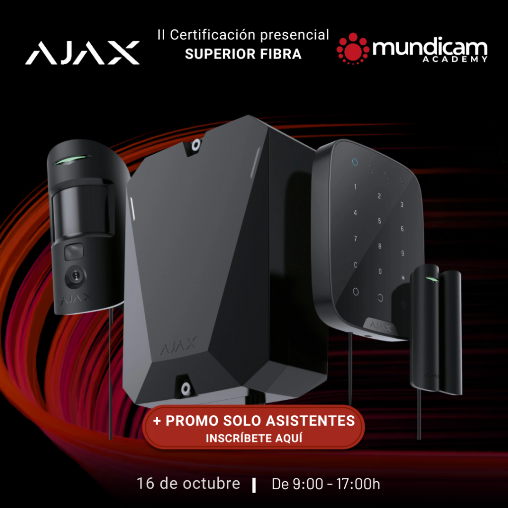 certificacion presencial superior fibra ajax en mundicam