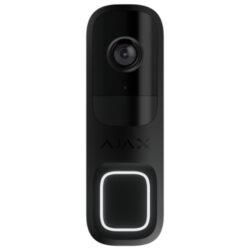AJ-DOORBELL-B - Timbre inteligente Ajax 4MP con audio bidireccional, visión nocturna e IA para detección de personas