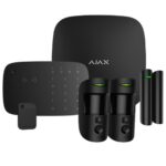 AJ-HUB2KIT-DP-PHOD-KPD-B - Kit de alarma profesional Certificado Grado 2 Comunicación Ethernet y dual SIM GPRS