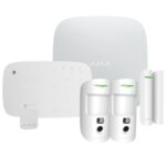 AJ-HUB2KIT-DP-PHOD-KPD-W - Kit de alarma profesional Certificado Grado 2 Comunicación Ethernet y dual SIM GPRS