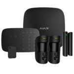 AJ-HUB2KIT-DP-PRO-KPD-B - Kit de alarma profesional Certificado Grado 2 Comunicación Ethernet y dual SIM GPRS