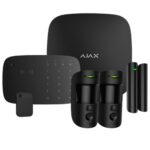 AJ-HUB2KIT4G-DP-PHOD-KPD-B - Kit de alarma profesional Certificado Grado 2 Comunicación Ethernet y dual SIM 4G/3G